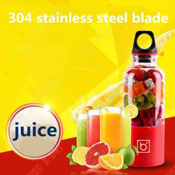 TD® fruktmixer smoothie shaker liten snabbpress fruktvisp juicemaskin minimixer milkshake originalpresent