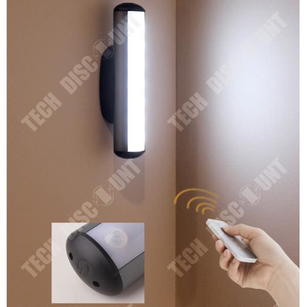 TD® fjärrkontroll LED-vägglampa, inomhus, vardagsrum, sovrumsbelysning, dimbar sladdlös uppladdningsbar LED-bordslampa