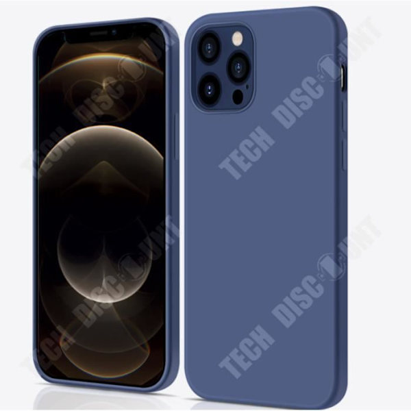 TD® Suojakotelo matkapuhelimelle Apple 11 Nestemäinen silikoninen puhelinkotelo iPhone11 sininen koko