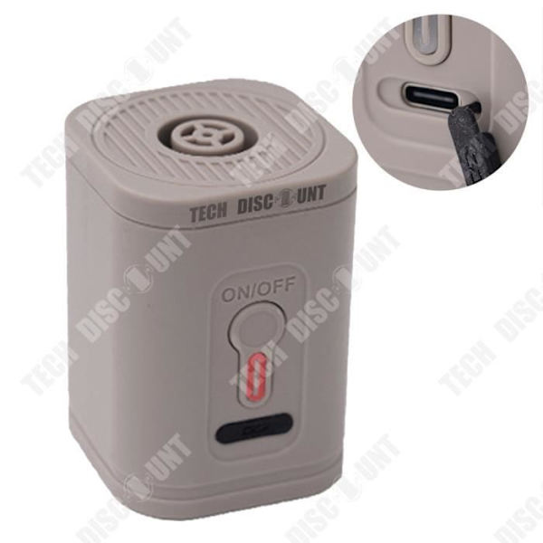 TD® Mini mikrobatteri luftpump utomhus camping UBS elektrisk uppblåsbar kudde bärbar luftpump