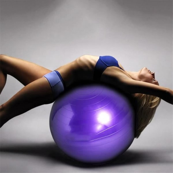 65cm Øvelses GYM Yoga Swiss Ball Fitness Graviditet Fødselsforberedelse Anti Burst + Pumpe nochalofo 3149 ylzz