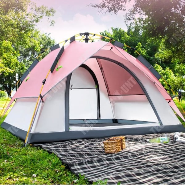 TD® Udtalt udendørs telt, helt automatisk pop-up, bærbart picnic i det fri, vandtæt udstyr til camping.