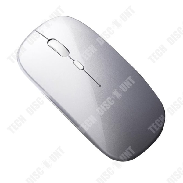 TD 2.4G trådlös mus laddning och belysning mobil optisk mus dual mode switching, med USB Bluetooth-musmottagare