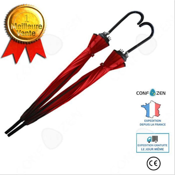 CONFO® Kreativ 16 bone palads prinsesse pagode paraply kage paraply lang skaft paraply solrig regn paraply