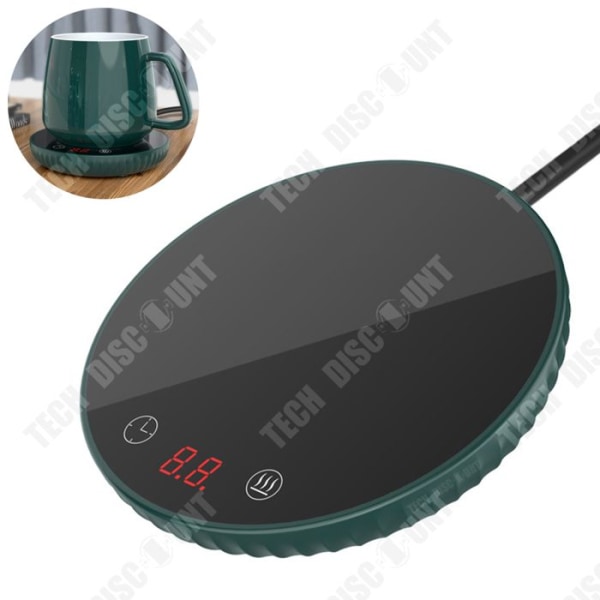 TD® 55 graders digital termostat Kaffekopp Värmeisolering Underlägg Värmekopp Basvärmematta