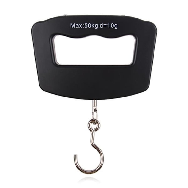 Bagagevægt - Bærbar - 10g/50kg - LCD-skærm - Letvægts - Præcis