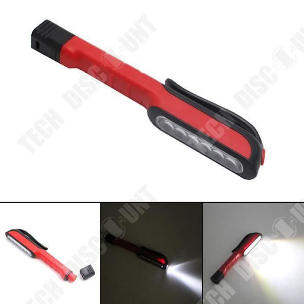 TD® Utomhuslampa - Röd multifunktionell utomhusnödreparationslampa