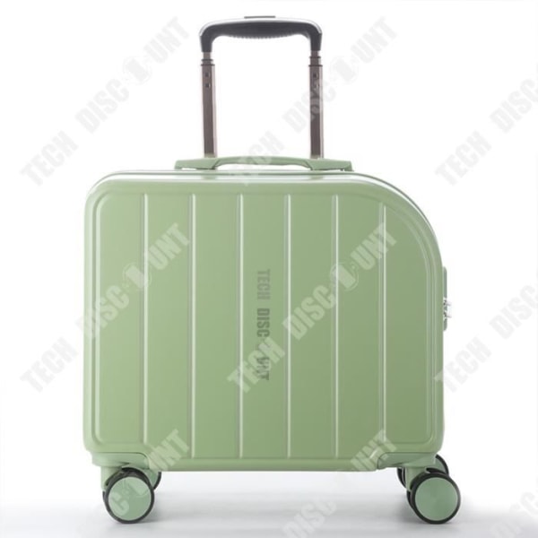 TD® Trolley Boarding resväska Aluminiumlegering tredelad bagage 16 tum liten lätt vagn resväska