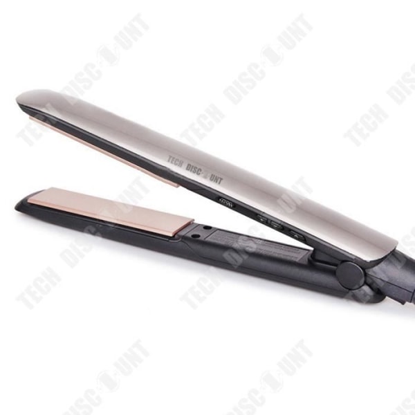 TD® platträtare för hår Anti-Iron Safety Digital Display Temperaturinställning Smart hårrätning