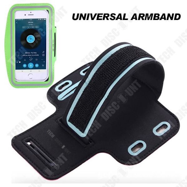 TD® Dual Loop Bredjustering Mobiltelefonarmband Passar 4-6 tums mobiltelefoner