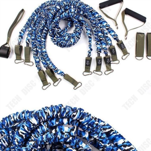 TD® Latex Anti-Break Multifunktionell Yoga Puller Latex Sleeve Pull Rope Elastiskt rep Styrketräning