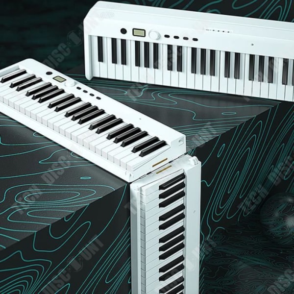 TD® Folding Piano 88 Tangenter Bärbart Piano Förtjockat Bluetooth Elektroniskt Piano Professionell Vuxen Praktisk