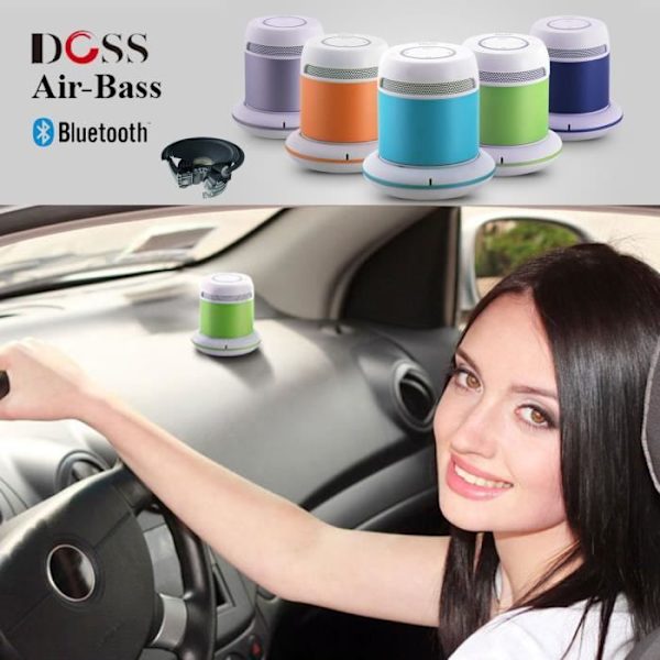 Bluetooth-högtalare - LCC® - DS1168S - micro-SD - jack 3.5 - Grön grön