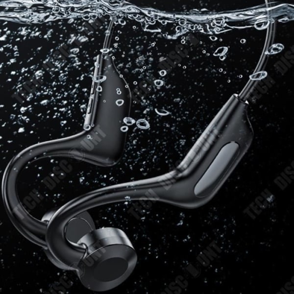 TD® Bluetooth headset plug-in kort benledning Bluetooth headset inte i örat sport trådlöst