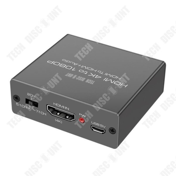 TD® 4K till 1080P HDMI-omvandlare Hög till lågupplöst omvandlare med ljudseparering Plug and Play allmänt kompatibel