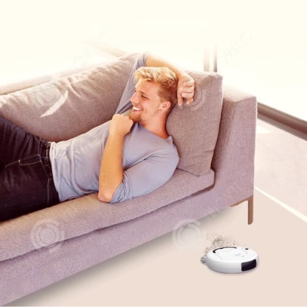 INN® Soprobot Hushållsladdningsdammsugare Små apparater Intelligent soprobot Dammbehållare Soprobot bl
