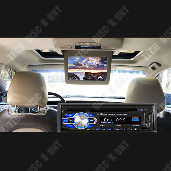 TD® Bluetooth-autoradio yksinkertainen CD-soitin autoradio DVD-soitin bluetooth handsfree FM