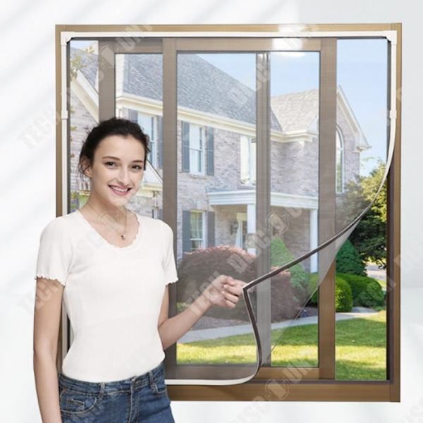 TD® Hyttysverkko 150*200cm Hyttys- ja pölynsuojattu Ympäristöystävällinen ja hajuton Magneettihyttysverkot