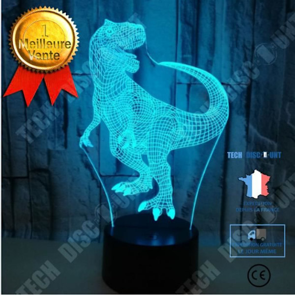 TD® Pieni 3D dinosaurustabletti, värikäs stereotaktilinen näkemys