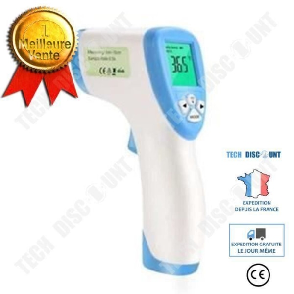 Infraröd termometer Beröringsfri digital infraröd panntermometer för baby, vuxen, barn COSwk34206