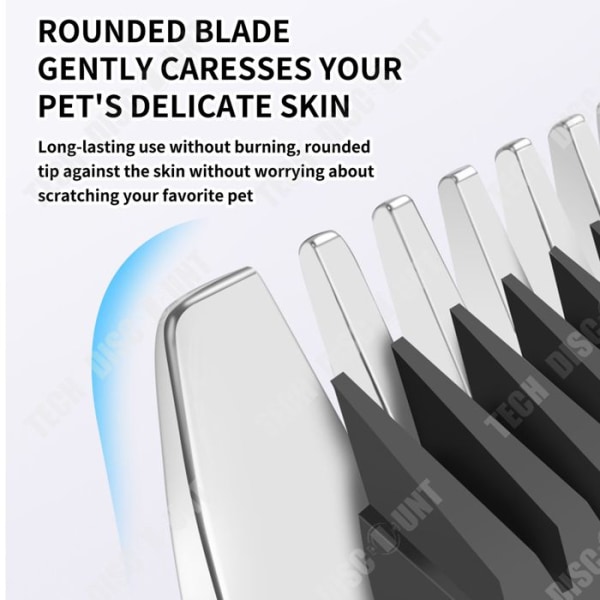 TD Dog Clipper USB 5:e hastighet hundklippare kattklippare hundklippare långt hår tjock kattklippare långt hårknut
