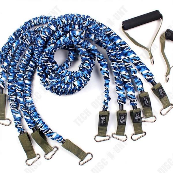 TD® Latex Anti-Break Multifunktionell Yoga Puller Latex Sleeve Pull Rope Elastiskt rep Styrketräning