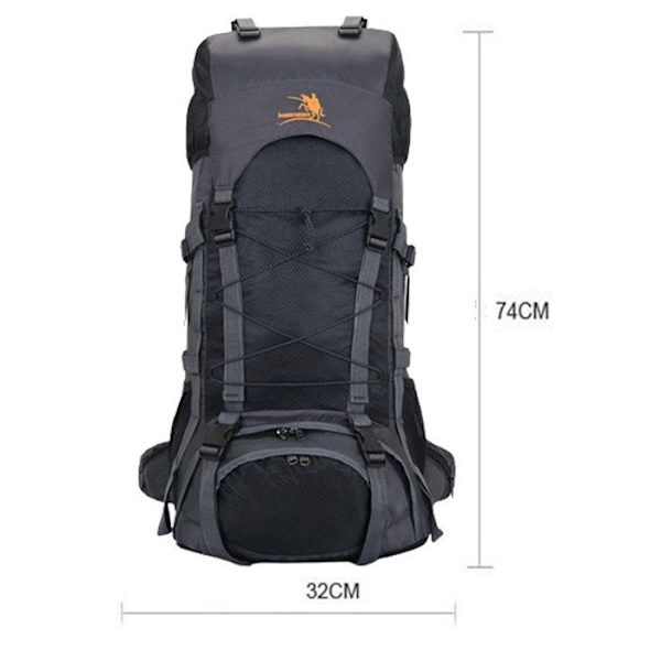 Ryggsäck - TD - TD®60L - Vattentät - Nylon - 60 liter Svart