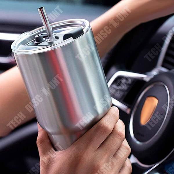 TD® Isolointimuki 30oz AutoMuki 304 Ruostumaton Teräs Eristetty Muki Tyhjiö Kaksoisrakenne Jääbaarimuki Sopii Kuumalle ja Kylmälle Kahville