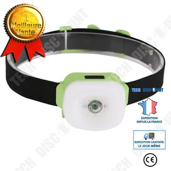 TD® Leirinuotio - 2 in 1 leirivalot harmaa - LEIRILAMPPU VIHREÄ