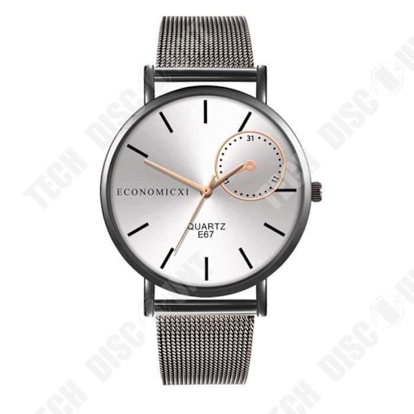 TD® Quartz Armbandsur Casual och Business Series Mesh bälte Watch Herrgåvor
