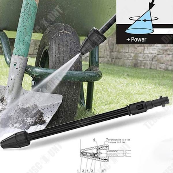 TD® Turbo suihkuputki kääntyvällä suuttimella Karcher K2, K3, K4 -laajennus turbo-kääntyvällä voimalla autonpesusuihkuputki
