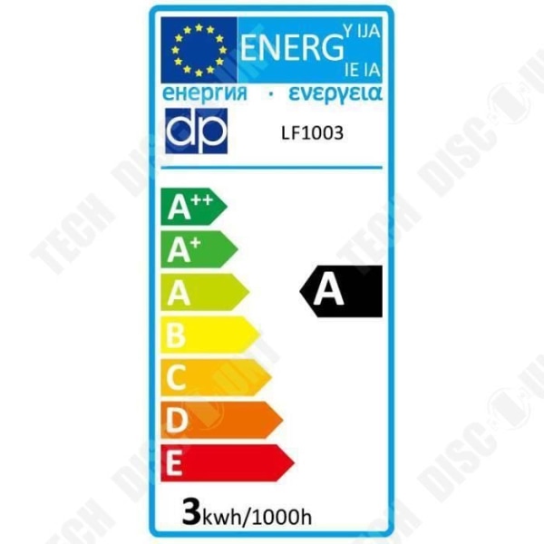 TD® Sæt med 2 LED-pærer til indendørs belysning, farve hvid, levetid 25000 timer, øjeblikkelig tænding, økonomisk.