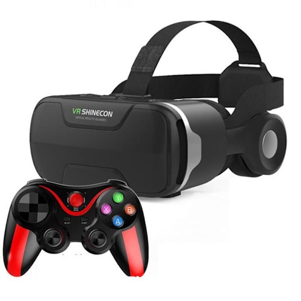 VR-briller med tusind visuelle linser, bærende et alt-i-én immersivt headset, smarte 3D virtual reality-briller. Flerfärgad