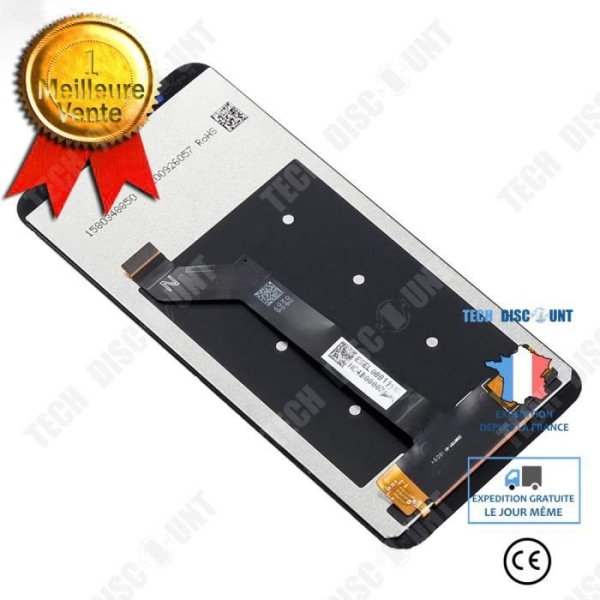 TD® Xiaomi Redmi NOTE 5pro mobiltelefon skärmmontering LCD-pekskärm inuti och utanför skärmen integrerad