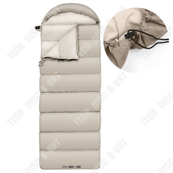 Sovsäck - TD® - Universell - Vinter - Hålbomull - 2,4 kg - Beige beige
