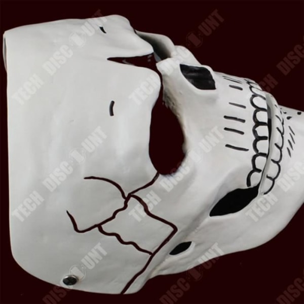 TD® Mask Herr Skalle Skelett/ Skrämmande mask för cosplay/ Dekoration tillbehör-cosplay huvudform skelett