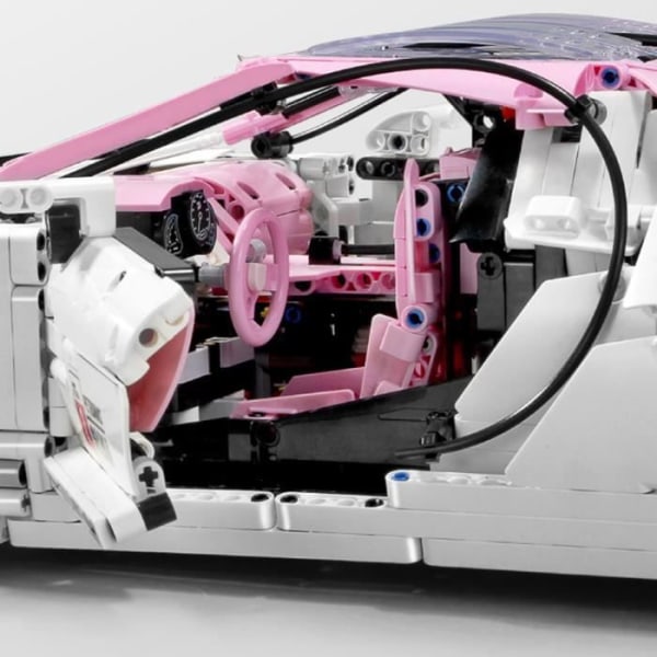 C® Car Series Supercar Model Technic Creator 42083 Building Block Kit Tegelleksak för pojke Julklappar
