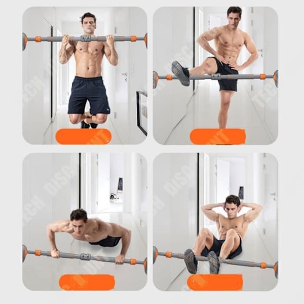 TD® Kotiin sisätilojen treeni, aikuisten fitnessvälineiden boom, ilman ovenkehystä oleva vaakaputki.