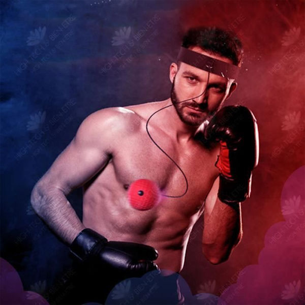 HTBE® Boxning speed ball boxning träningsutrustning reaktion boll kamp fitness dekompression koordination boll m
