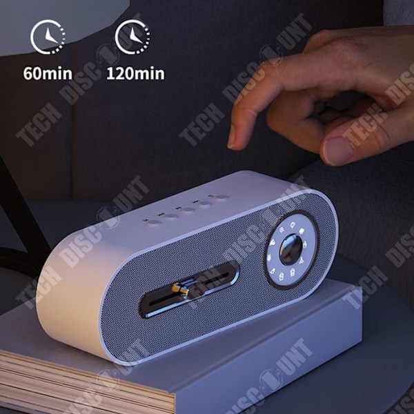 TD® Bluetooth højttaler Hvid Støj Bluetooth højttaler Søvn Bluetooth højttaler Plug-in Timer Lille Audio højttaler Computer