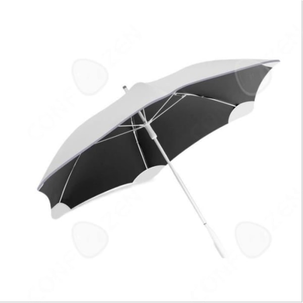 CONFO® Parasol 6 ben Manuell kontroll Rak paraply Reflektorvinkel säkerhetsvinkel Paraply Blomvinkel