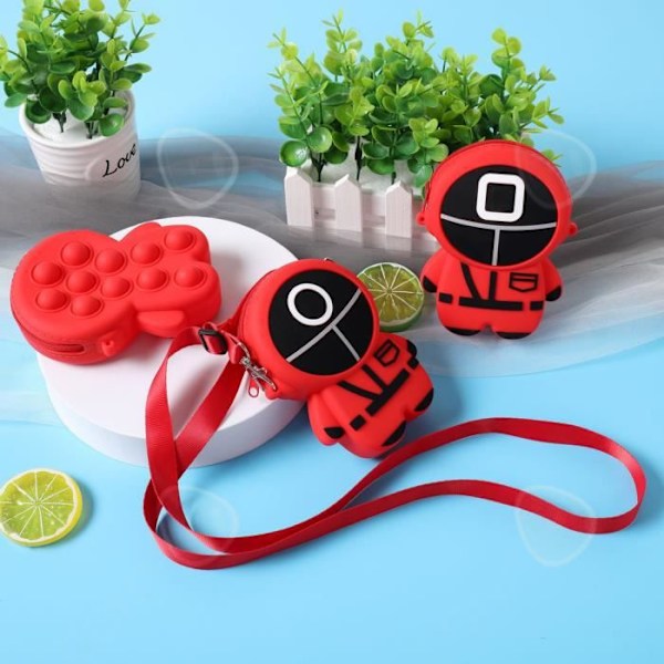 CONFO® Squid Spelleksaker Squid Game Masker Kontor Utbildningsleksaker Squid Game Samma stil Triangelleksaker för