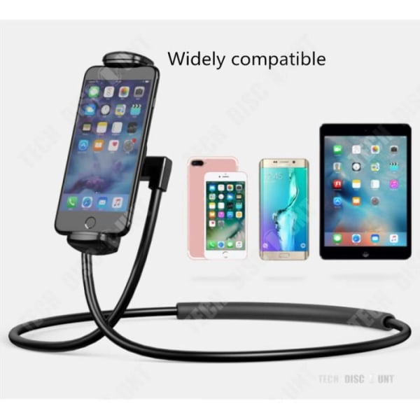 TD® Support telefon tablet bærbar multi-vinkel beskyttelse iphone android skrivebord film justerbar smartphone rotation stick salt