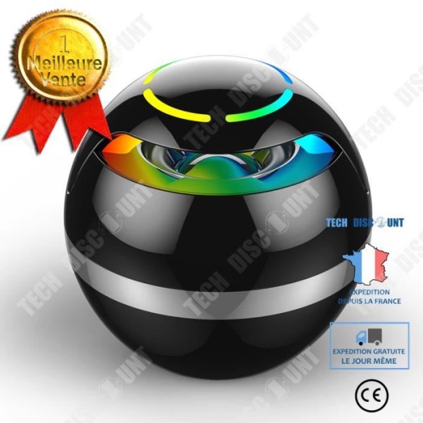 TD® Ball bluetooth-högtalare bärbar utomhus-hemkort mini present bluetooth boll liten högtalare