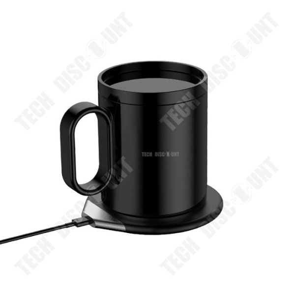 TD® Smart Thermostatic Milk Warmer Mug Coffee Warmer Cup Warmer Trådlös laddningsbas för mobiltelefon