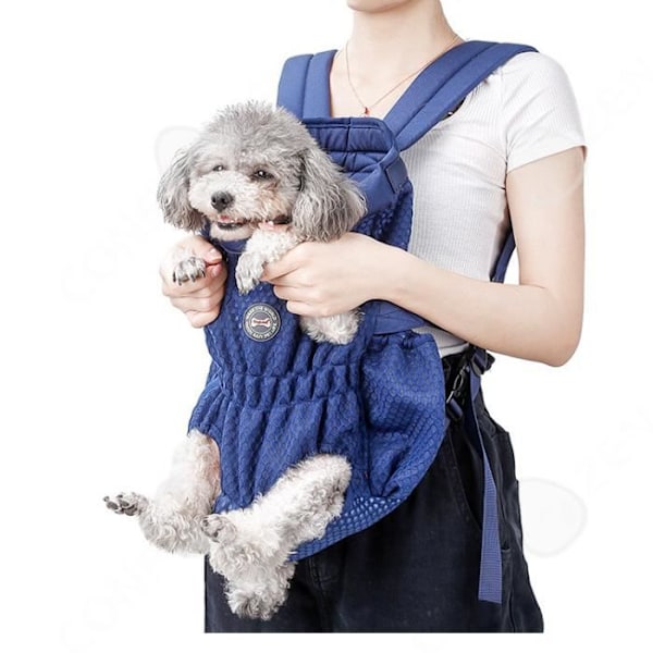 CONFO® Pet Ryggsäck Axel Bröstväska Andas Mesh Dog Cat Bag Code M
