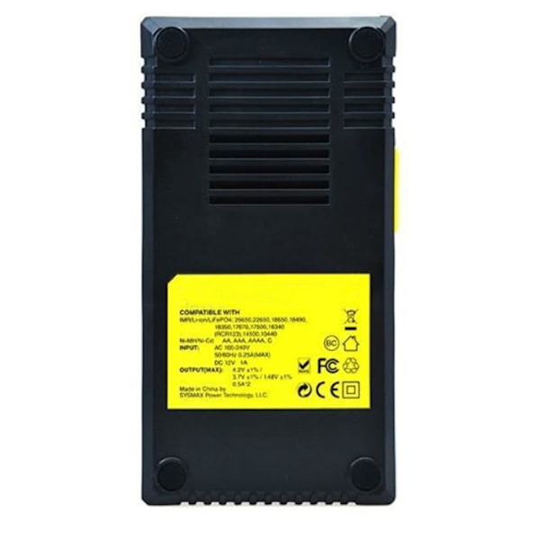 Batterioplader - TD - D2 - Smart Digital - 2 batterier - HD LCD
