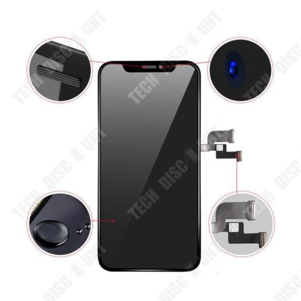 TD® Komplet LCD-skærm til iPhone XR - 6,1 tommer glas