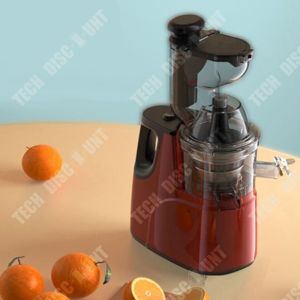 TD® Double Cup Juice Extractor Ice Crusher Multifunktionell Kök Juice Extractor Frukt- och grönsakskross