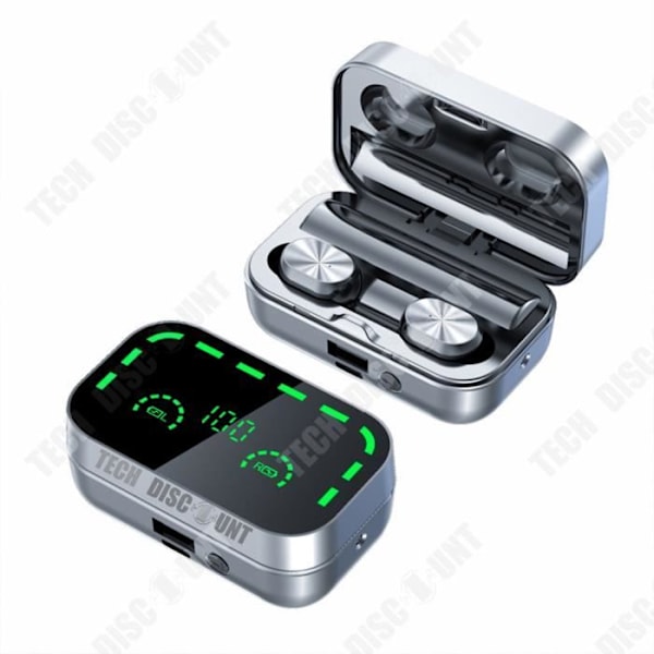 TD® Bluetooth headset til digital sport med stort spejlskærm, stereo headset, headset med transmissionsrækkevidde af
